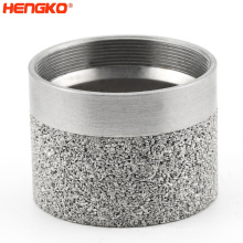 Hengko fornece poroso aço inoxidável poroso SS 316L Cup filtro de metal perfurado